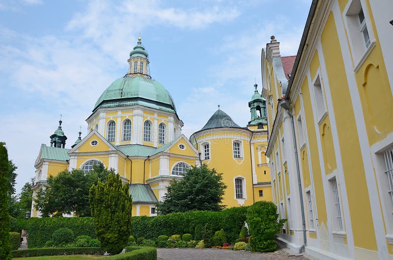 Baroque monastery in Gostyn, Poland. Baroque monastery in Gostyn, Poland