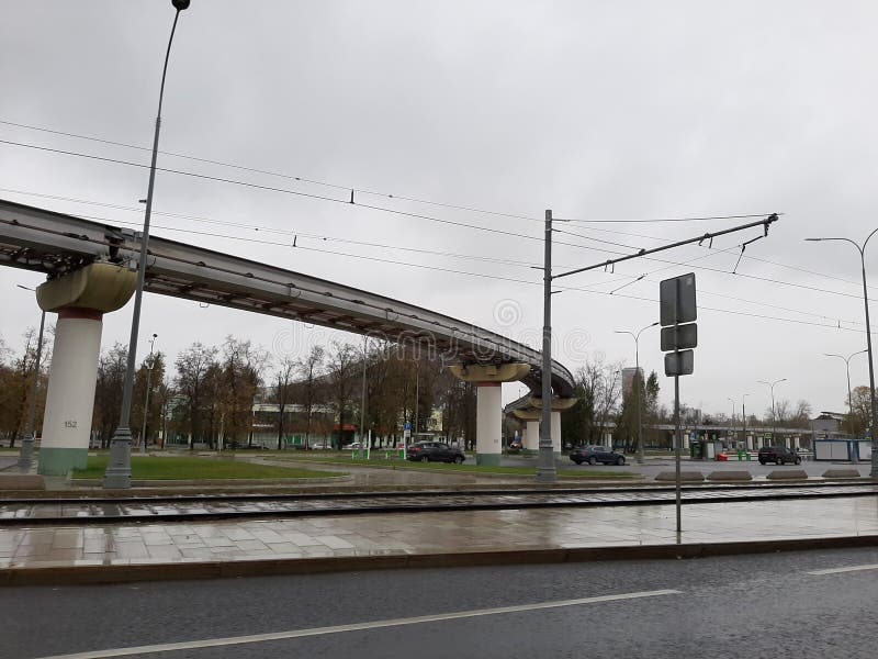 Москва- Россия 20-ое октября 2020 : Обычные московские улицы стоковое фото