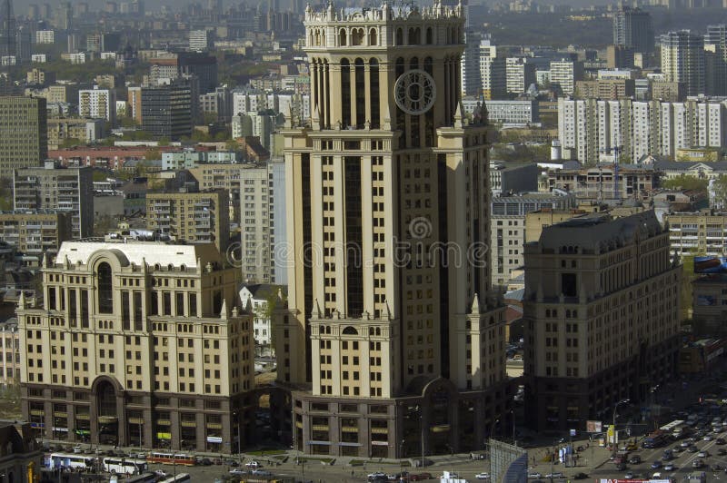 Москва, Россия, центральный район стоковые фотографии rf Москва, Россия, центральный район стоковые фотографии rf