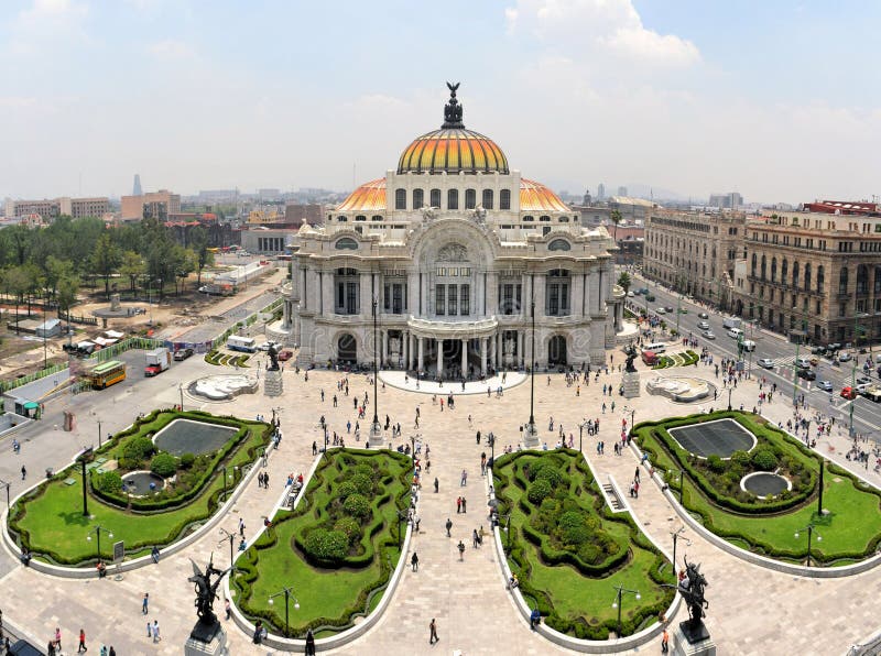 The Fine Arts Palace Museum called Palacio de Bellas Artes in Mexico City, Mexico. The Fine Arts Palace Museum called Palacio de Bellas Artes in Mexico City, Mexico.