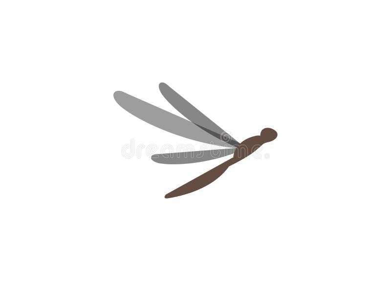 Муха насекомого Dragonfly для иллюстрации дизайна логотипа иллюстрация вектора Муха насекомого Dragonfly для иллюстрации дизайна логотипа иллюстрация вектора