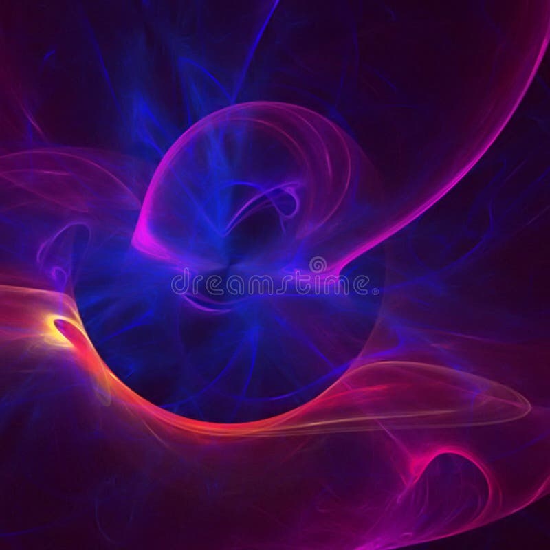 Illustration of a very soft swirling abstract. Illustration of a very soft swirling abstract.