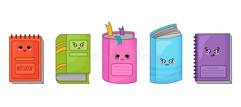 Назад обучить Kawaii иллюстрация вектора Назад обучить Kawaii иллюстрация вектора