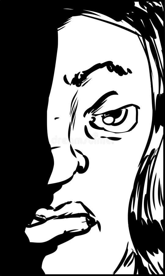 Насмехаясь человек иллюстрация вектора. иллюстрации насчитывающей ...