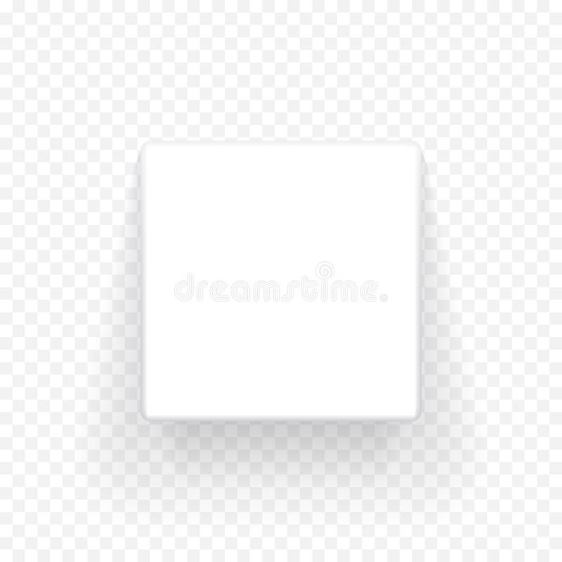 Насмешка белой коробки вверх по модельному взгляд сверху 3D с тенью Вектор изолировал шаблон пакета коробки пустого картона откры иллюстрация вектора Насмешка белой коробки вверх по модельному взгляд сверху 3D с тенью Вектор изолировал шаблон пакета коробки пустого картона откры иллюстрация вектора