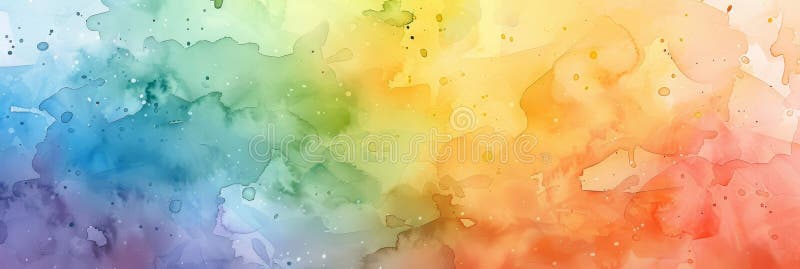 A vibrant watercolor background featuring a rainbow of colors including magenta, electric blue, and more. The colors create a beautiful pattern reminiscent of the sky AI generated. A vibrant watercolor background featuring a rainbow of colors including magenta, electric blue, and more. The colors create a beautiful pattern reminiscent of the sky AI generated