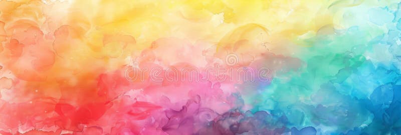 A vibrant watercolor background featuring a rainbow of colors including magenta, electric blue, and more. The colors create a beautiful pattern reminiscent of the sky AI generated. A vibrant watercolor background featuring a rainbow of colors including magenta, electric blue, and more. The colors create a beautiful pattern reminiscent of the sky AI generated