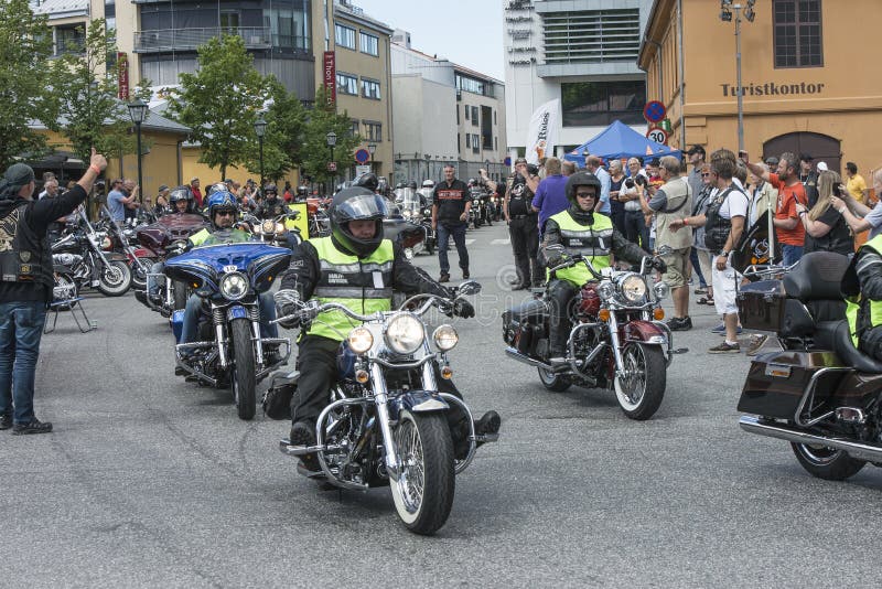 Национальное ралли Halden БОРОВА, Норвегия 12-ое до 15 июня 2014 (runn велосипедов стоковое изображение