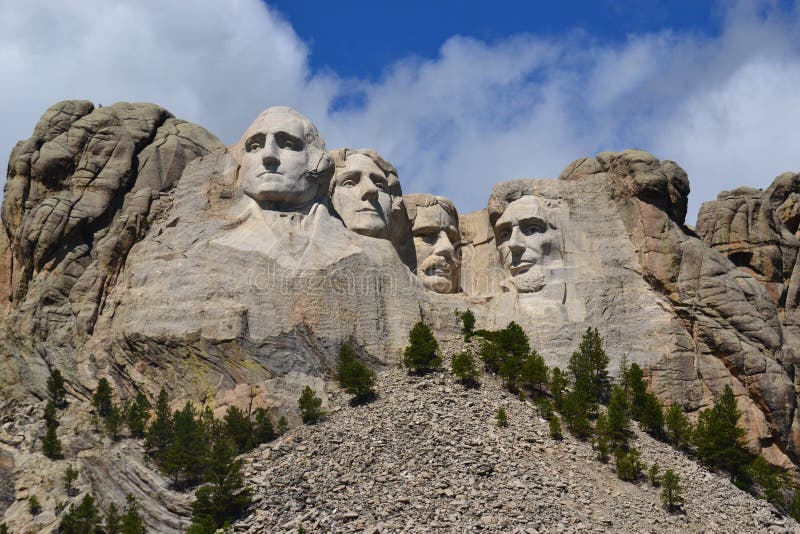 Национальный монумент Mount Rushmore стоковая фотография Национальный монумент Mount Rushmore стоковая фотография