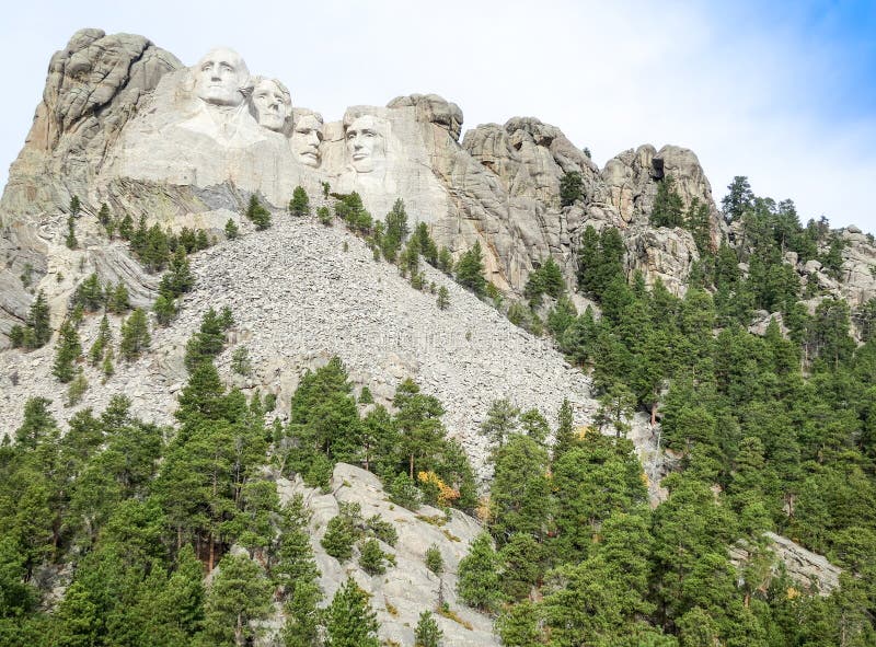 Национальный монумент Mount Rushmore, Южная Дакота, объединенное положение стоковая фотография Национальный монумент Mount Rushmore, Южная Дакота, объединенное положение стоковая фотография