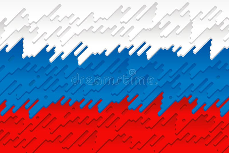 Национальный флаг России бесплатная иллюстрация Национальный флаг России бесплатная иллюстрация