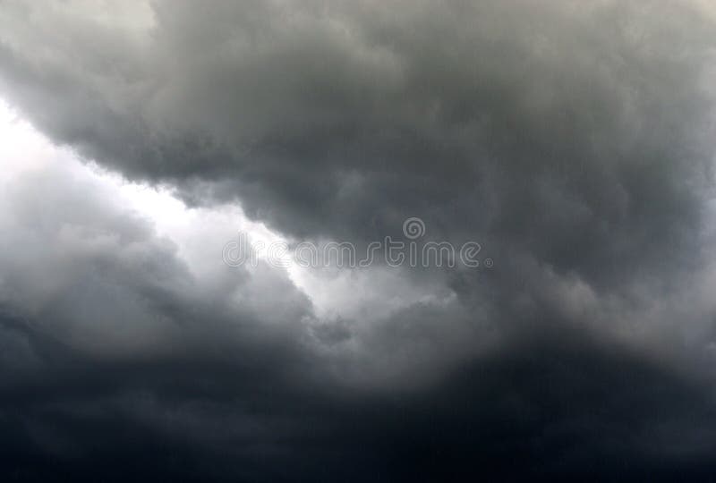 Stormy skies in minutes before the start terrible storm. Stormy skies in minutes before the start terrible storm