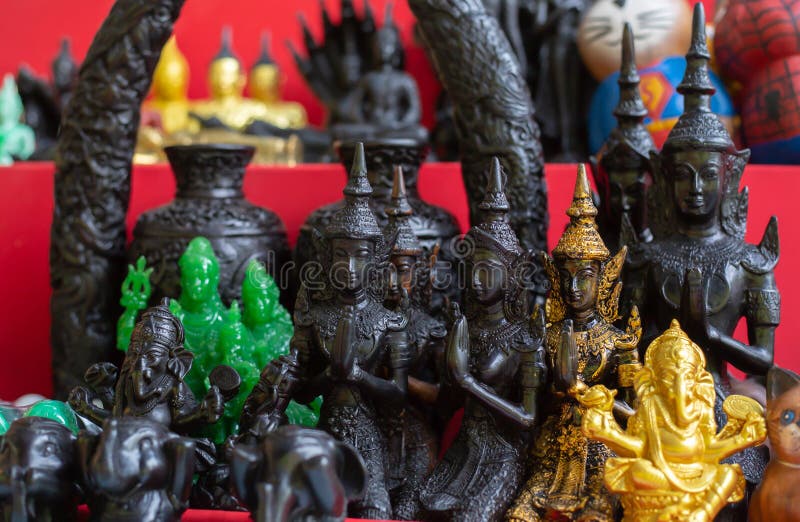 Небольшие figurines Будды стоковое изображение rf Небольшие figurines Будды стоковое изображение rf