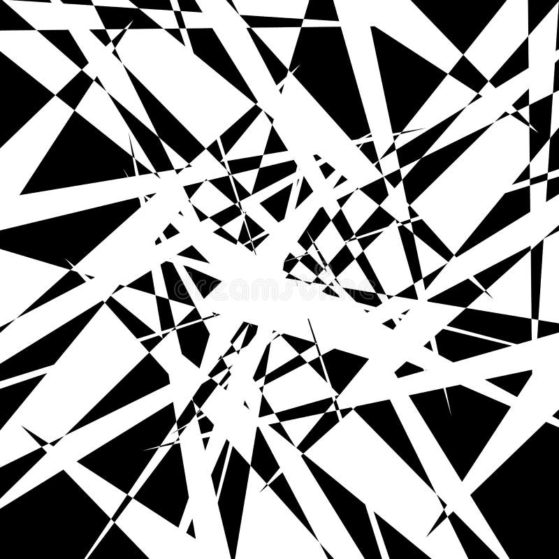 Download Нервный геометрический элемент, случайная форма Абстрактное Monochrome Illust Иллюстрация вектора - иллюстрации насчитывающей malformed, glitch: 81807009