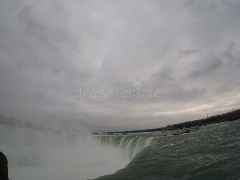 A massive ice storm hits Niagara Falls, Ontario  coating everything in a thick, beautiful but deadly layer of ice. A massive ice storm hits Niagara Falls, Ontario  coating everything in a thick, beautiful but deadly layer of ice