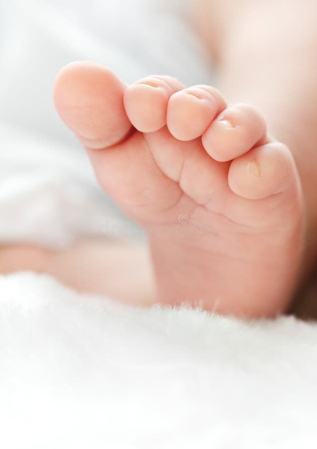 нога newborn s стоковое фото нога newborn s стоковое фото