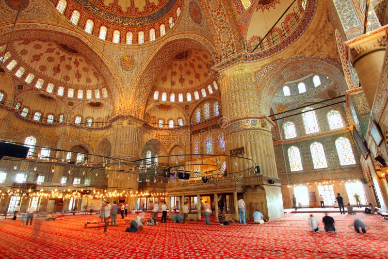 нутряной индюк мечети istanbul стоковые фотографии rf