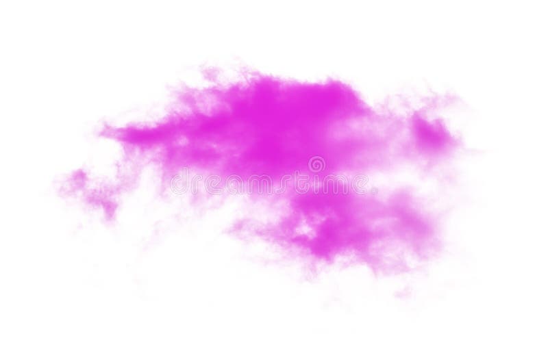 Облака или розовый дым