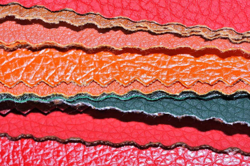Образцы Faux кожаные стоковое изображение Образцы Faux кожаные стоковое изображение