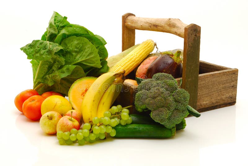 Farm fresh fruit and vegetable collection. Farm fresh fruit and vegetable collection