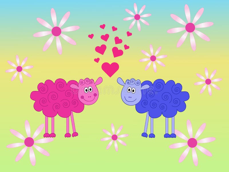 Овцы в влюбленности