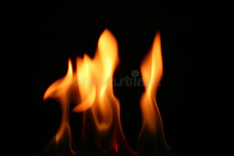Огненный язык стоковое изображение rf