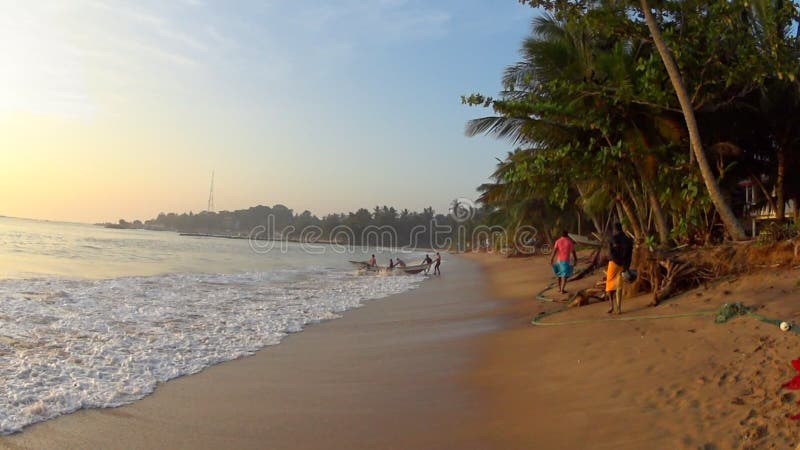 Океанские волны и fishman Shi Lanka