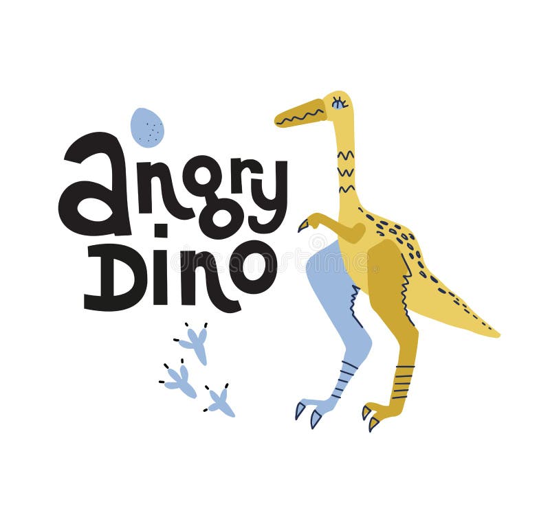 Оперенный динозавр Struthiomimus с характером вектора руки цвета яйца вычерченным с помечать буквами цитату сердитый Dino Эскиз ю иллюстрация штока Оперенный динозавр Struthiomimus с характером вектора руки цвета яйца вычерченным с помечать буквами цитату сердитый Dino Эскиз ю иллюстрация штока