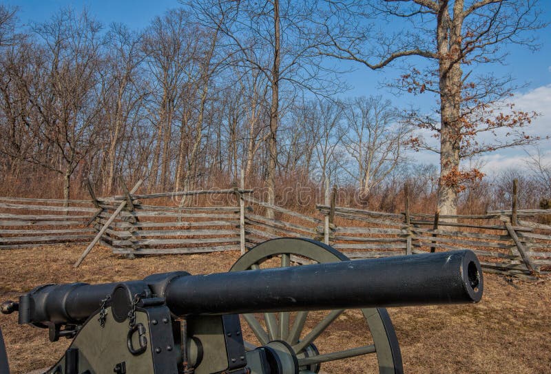 Оружи Gettysburg--Карамболь гражданской войны стоковая фотография rf Оружи Gettysburg--Карамболь гражданской войны стоковая фотография rf