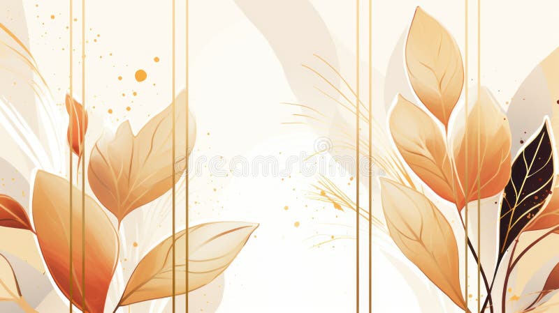 осенний фон. иллюстрация для дизайна. аи иллюстрация вектора