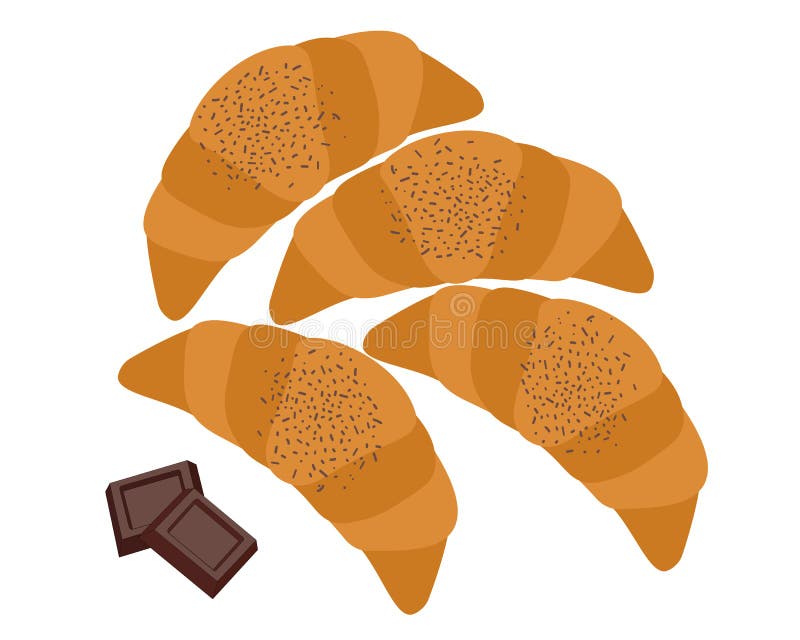 Croissant Chocolate Stock Illustrations 9,884 Croissant Chocolate Stock Illustrations, Vectors