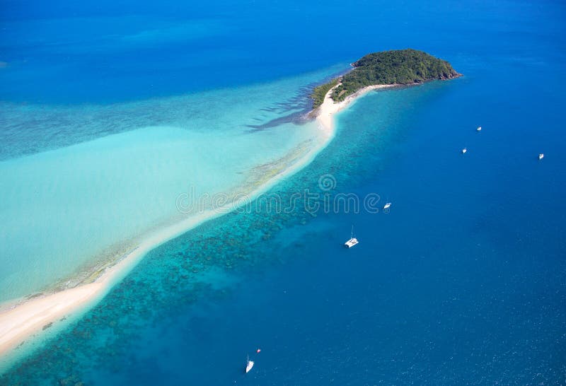 Остров тропическая Австралия Whitsundays стоковые изображения rf Остров тропическая Австралия Whitsundays стоковые изображения rf