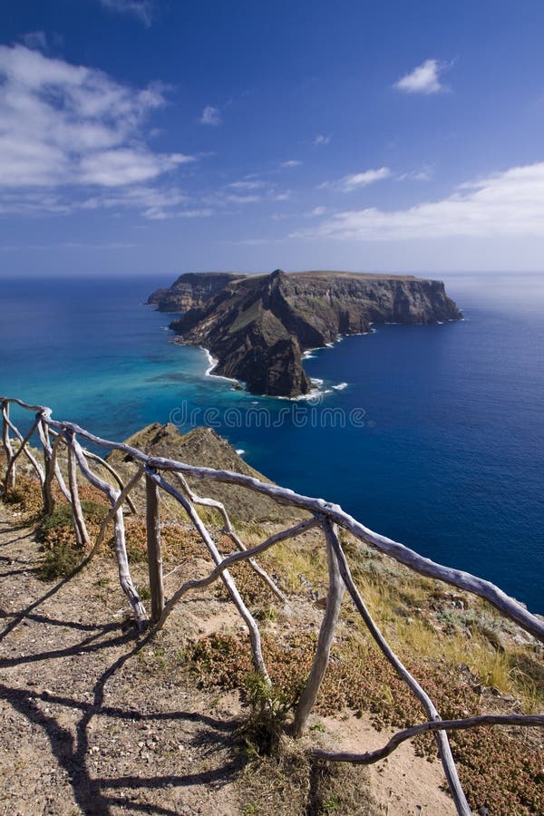 Ilheu da Cal, Porto Santo, Madeira islands in Portugal. Ilheu da Cal, Porto Santo, Madeira islands in Portugal