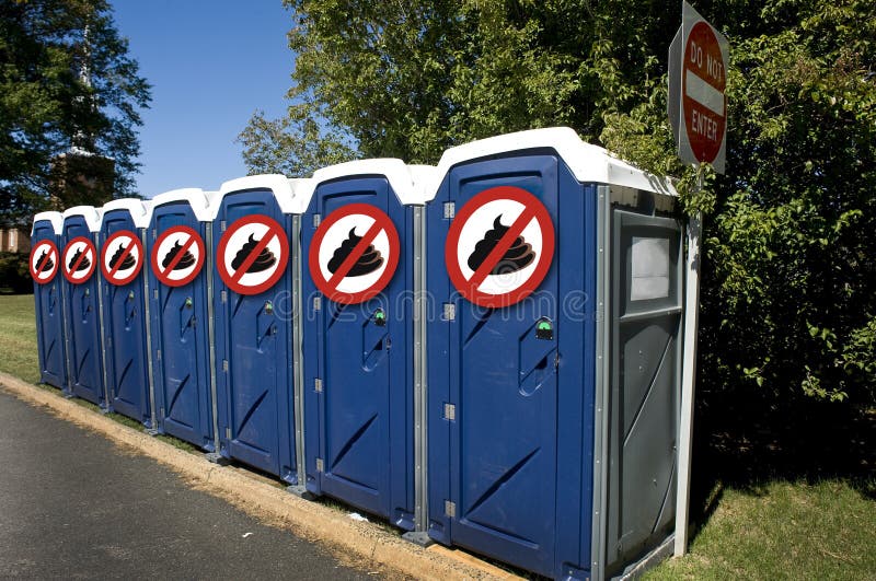 Отсутствие Outhouse Poop. стоковое изображение rf Отсутствие Outhouse Poop. стоковое изображение rf