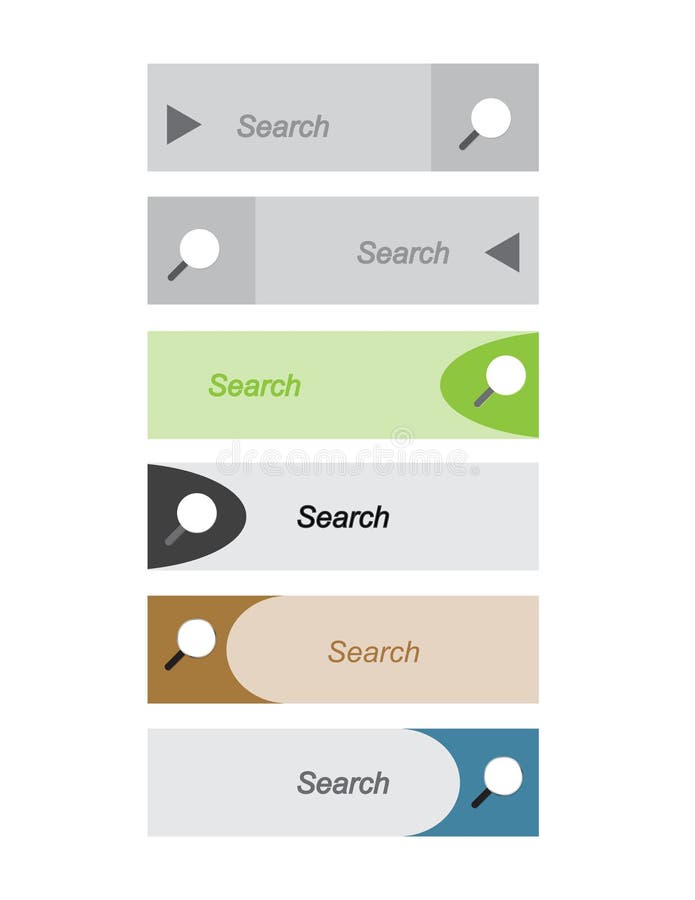 Плоские кнопки веб-дизайна, значки Шаблоны для вебсайта