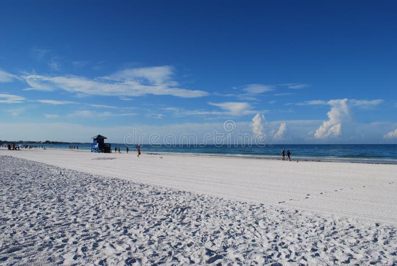 Siesta Key Beach in Sarasota Florida is a favorite destination for vacationers from around the world, with white crystal sand and often with a beautiful blue , white puffy clouds it is a beautiful location. Siesta Key Beach in Sarasota Florida is a favorite destination for vacationers from around the world, with white crystal sand and often with a beautiful blue , white puffy clouds it is a beautiful location