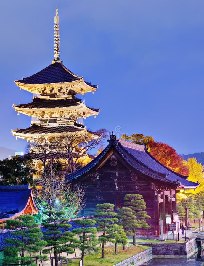 Dec 1 Toji Pagoda in Kotyo, Japan. Dec 1 Toji Pagoda in Kotyo, Japan.