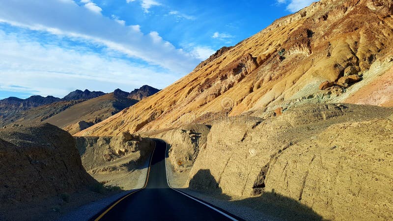 Палитра Death Valley ` s художника стоковая фотография Палитра Death Valley ` s художника стоковая фотография