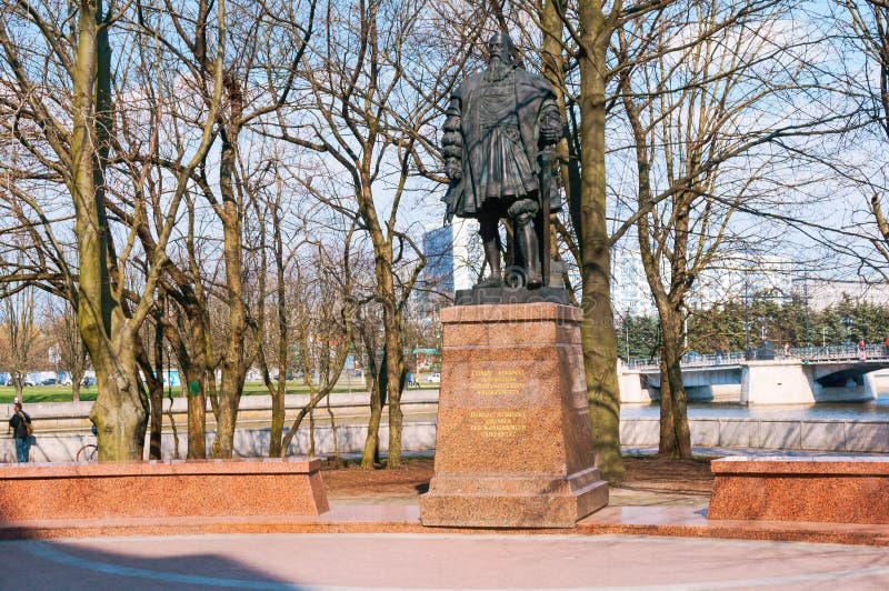 Памятник герцогу Albrecht, статуе герцога Пруссии, собора, Albrecht Бранденбурга стоковые фото Памятник герцогу Albrecht, статуе герцога Пруссии, собора, Albrecht Бранденбурга стоковые фото