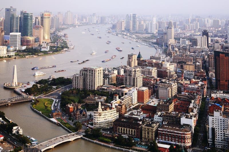 China shanghai bund, china's financial center, is one of asia's most prosperous cities. China shanghai bund, china's financial center, is one of asia's most prosperous cities