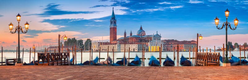 панорама venice стоковая фотография rf панорама venice стоковая фотография rf