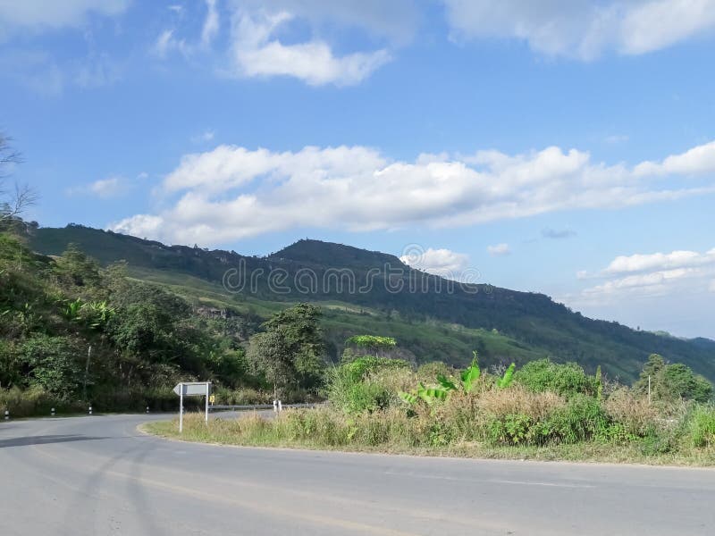 Пейзаж на Phu Thap Boek стоковое изображение rf Пейзаж на Phu Thap Boek стоковое изображение rf