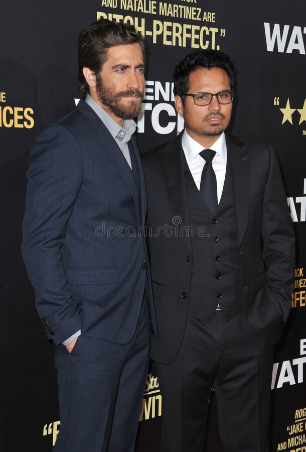 Пена gyllenhaal&michael джейк стоковое фото