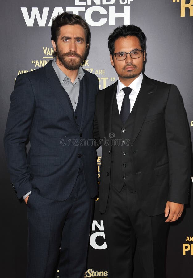 Пена gyllenhaal&michael джейк стоковая фотография