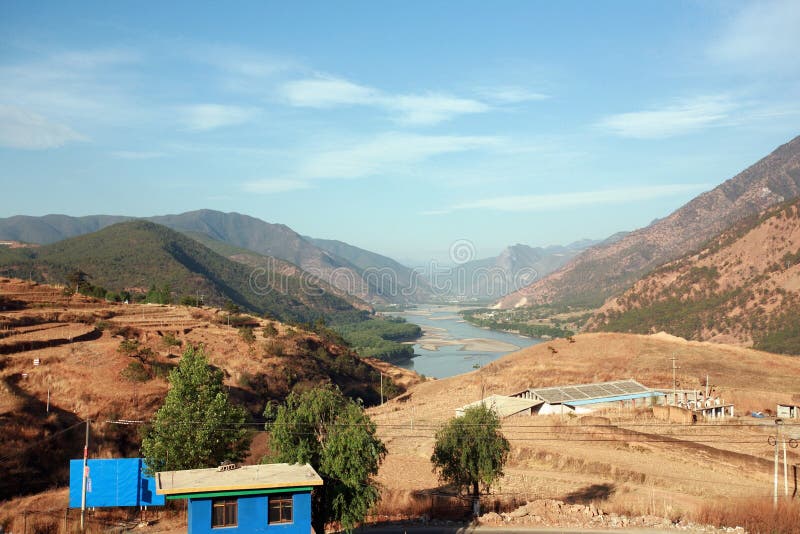 Первый залив реки Changjiang стоковые фото Первый залив реки Changjiang стоковые фото