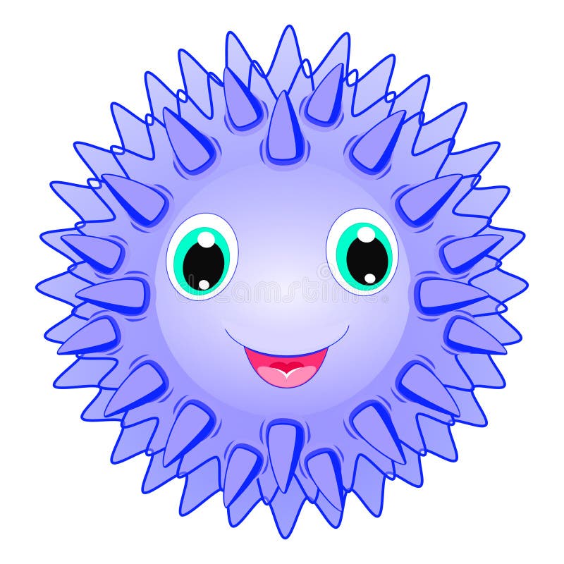 Персонаж из мультфильма милого вектора мальчишкаа моря усмехаясь spiky животный изолированный на белом животном океана предпосылк бесплатная иллюстрация Персонаж из мультфильма милого вектора мальчишкаа моря усмехаясь spiky животный изолированный на белом животном океана предпосылк бесплатная иллюстрация
