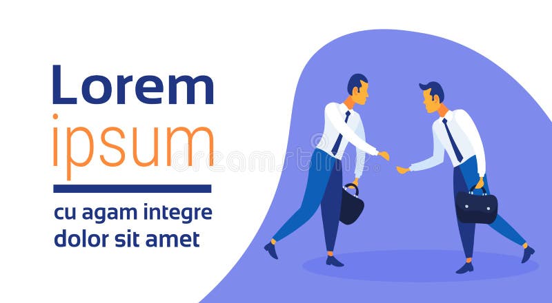 Персонаж из мультфильма мужчины дела успешной стратегии бизнеса концепции согласования партнерства handshaking 2 бизнесменов хоро иллюстрация вектора Персонаж из мультфильма мужчины дела успешной стратегии бизнеса концепции согласования партнерства handshaking 2 бизнесменов хоро иллюстрация вектора
