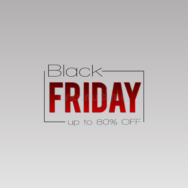 Black Friday sale inscription design template and banner. Discount offer presentation. Creative concept for sales season. royalty free illustration