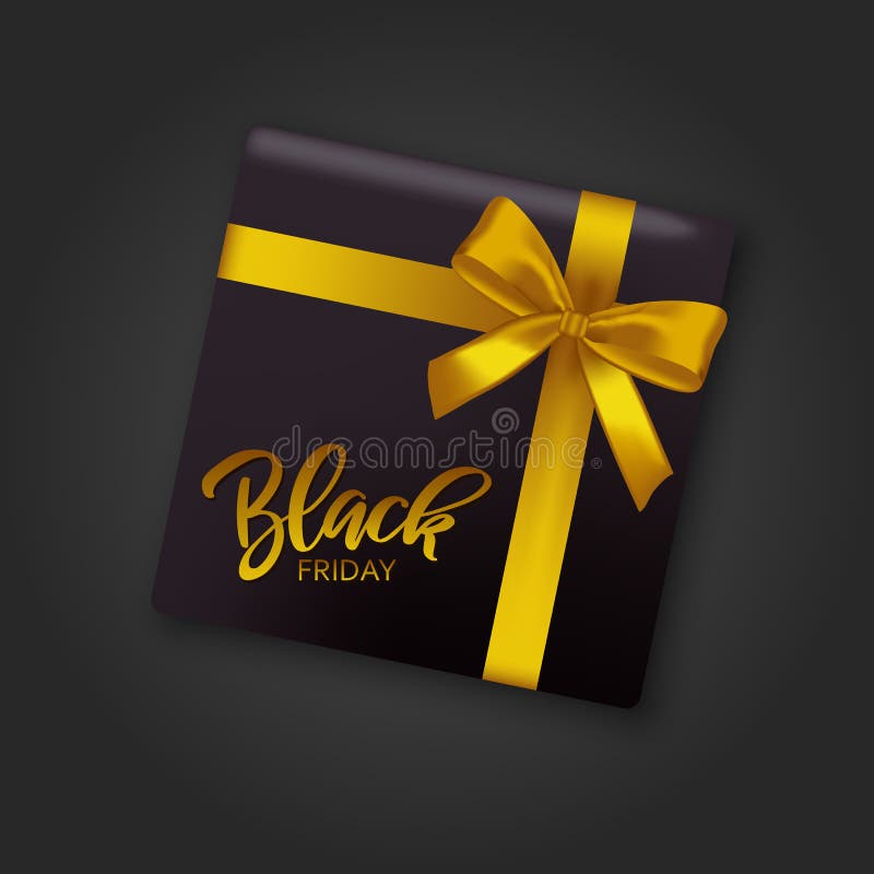 Black Friday sale inscription design template and banner. Discount offer presentation. Creative concept for sales season. royalty free illustration