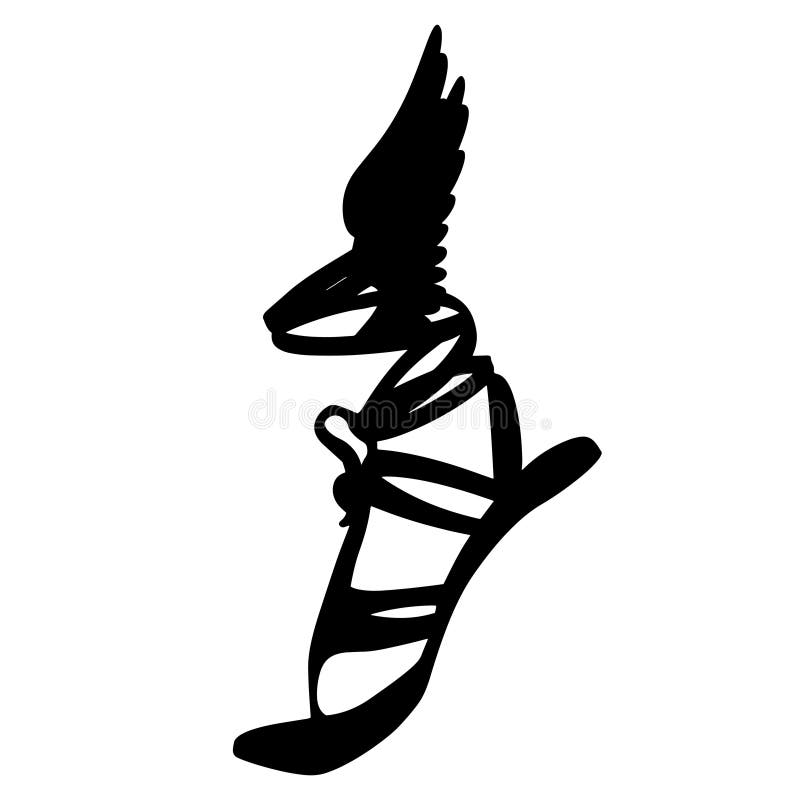 Hermes Winged Sandals Clip Art